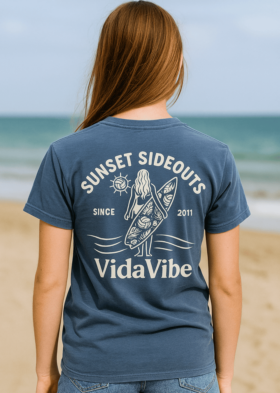 Sunset Sideouts Tee